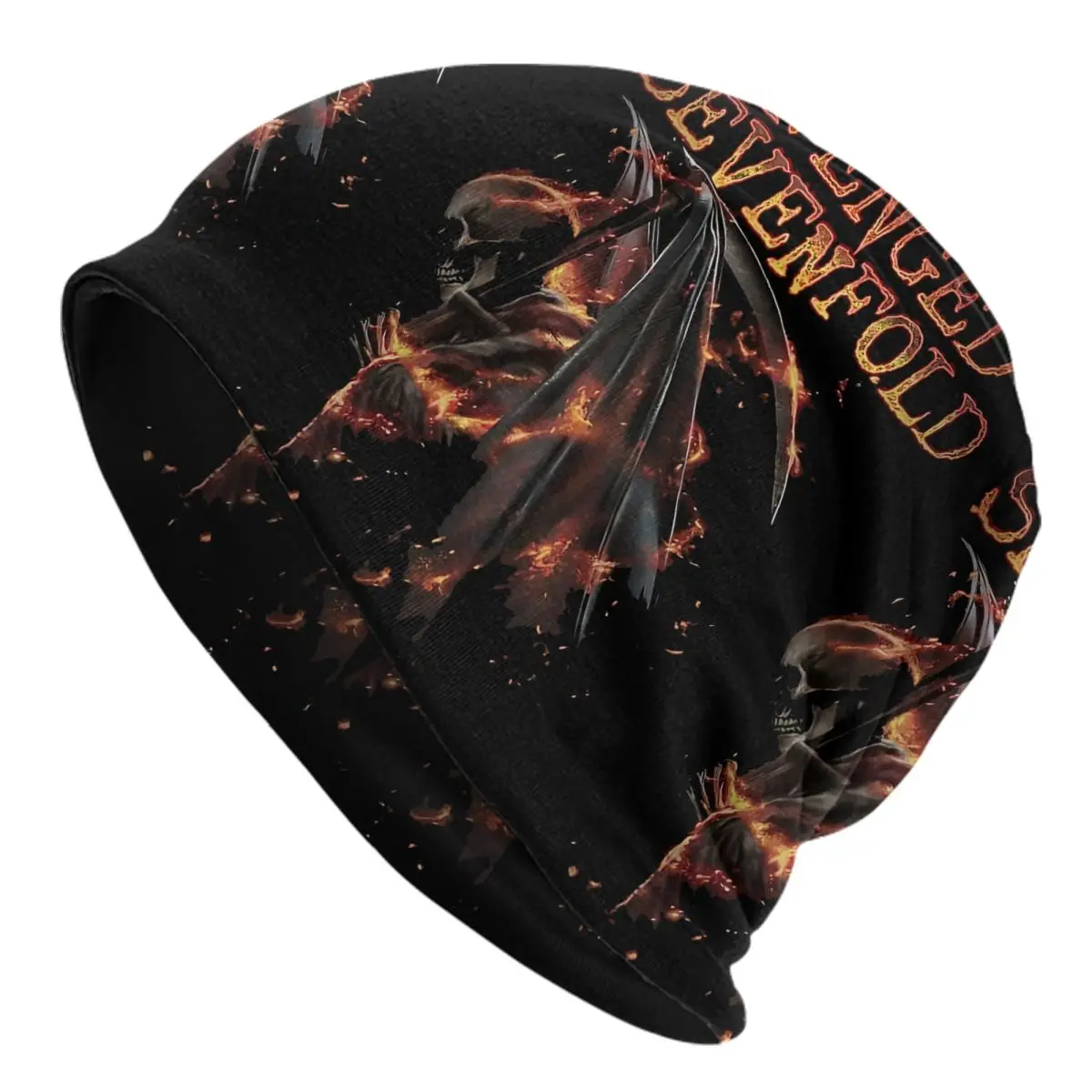 Custom A-Avengeds S-Sevenfolds Classic Gothic Bonnet Hats Knit Hat For Women Men Warm Winter Heavy Metal Skullies Beanies Caps