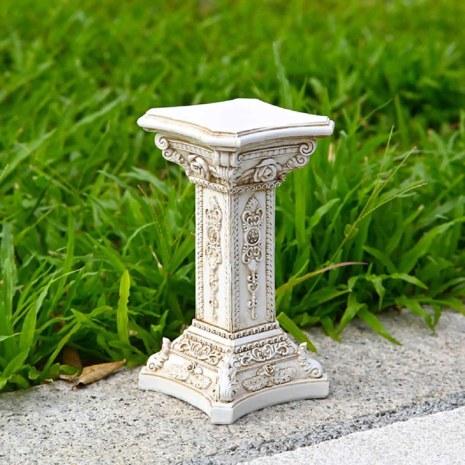 

Roman Pillar Statue Figurine Sculpture Roman Column Pillar for Birthday Decoration