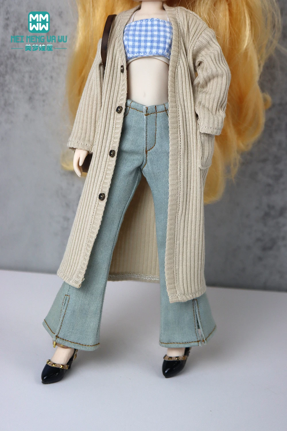 Blyth boneca roupas de moda lingerie sutiãs calças jeans casuais para blyth azone ob22 ob24 boneca acessórios