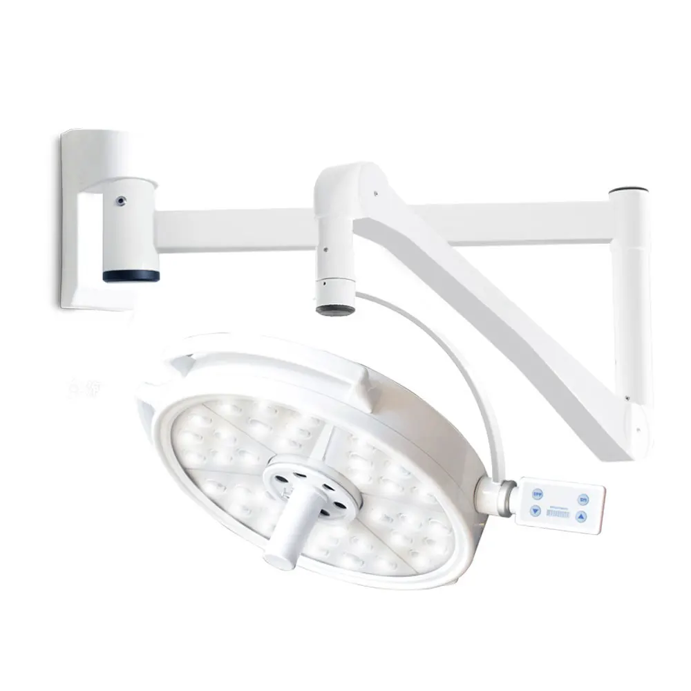 

Medical Theatre Room Double Dome Shadowless LED Portable Wall Mounted Surgical Operating Light