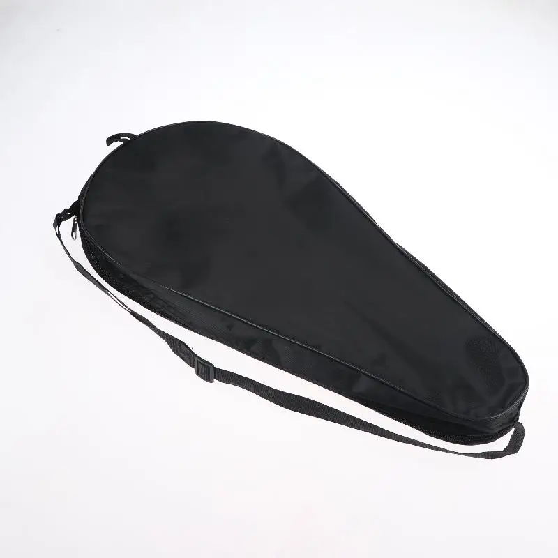 Padel Paddle Cover Bag Durable Oxford Material Adjustable Shoulder Strap Fits Multiple Tennis Racquets for Amateur Players