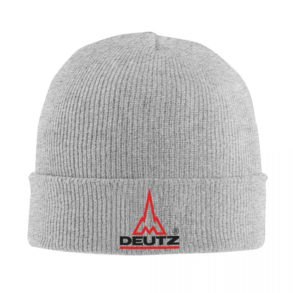 Deutz Logo Bonnet Hats Beanie Hats Graphic Knitted Hat Winter Casual Female Male Kpop Head Wrap Cap