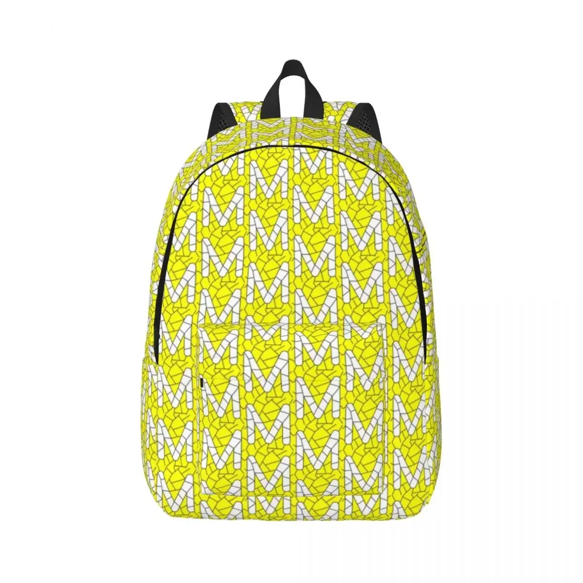 

Stylish Canvas Backpack Rainbow Alphabet Comfortable and Spacious Daypack for Work, Outdoor, and Weekend Trips