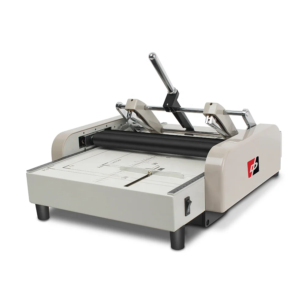 

HD-ZY1 Make Notebook Machine Semi-Automatic Two Rubber Rollers A3 Stapler Binding Machine Binding Wire Machine