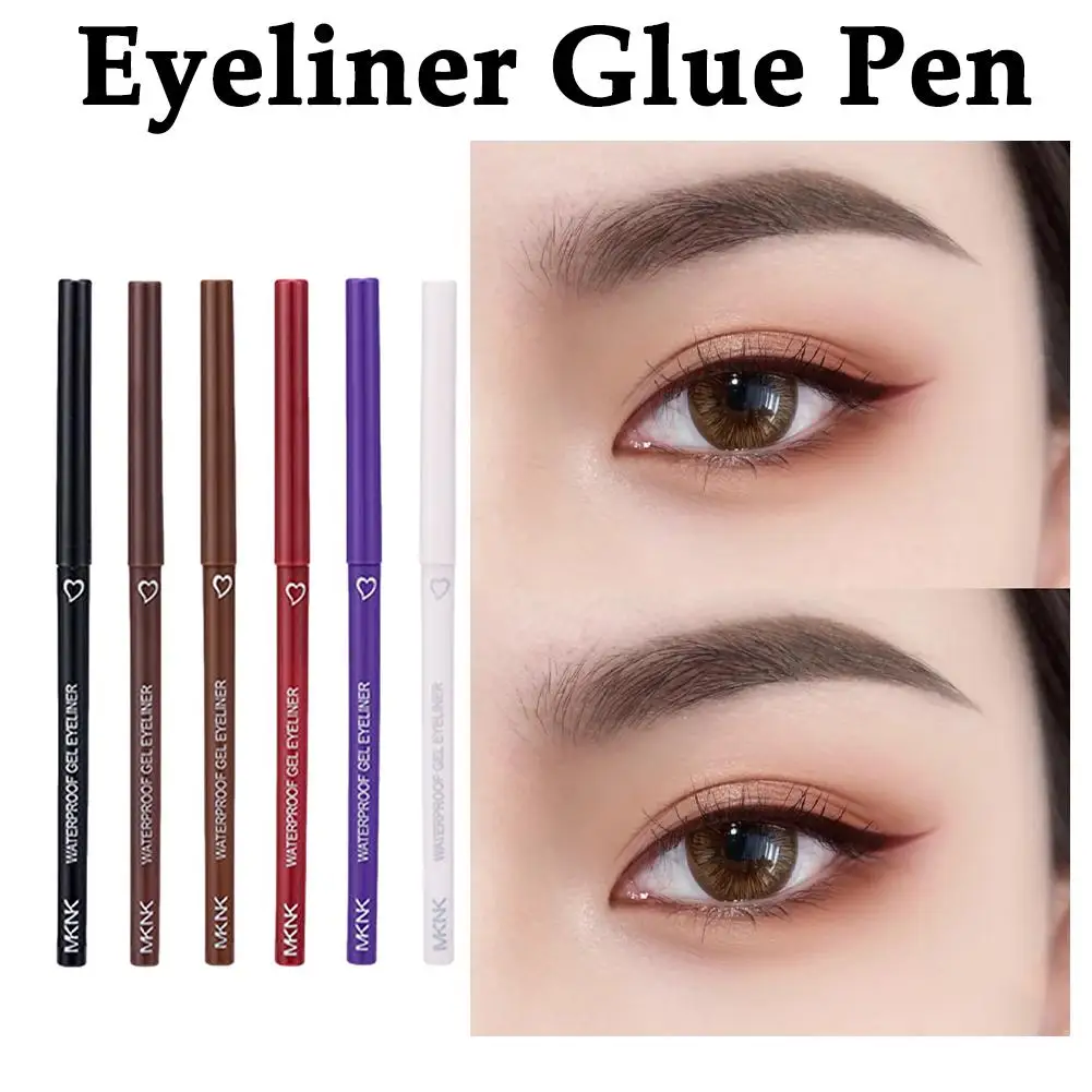 Eyeliner Gel Pen Waterproof Long Lasting Shiny Quick Dry Soft Smooth Eyeliner ultrasottile non Blooming Eyes Makeup Cosmetics