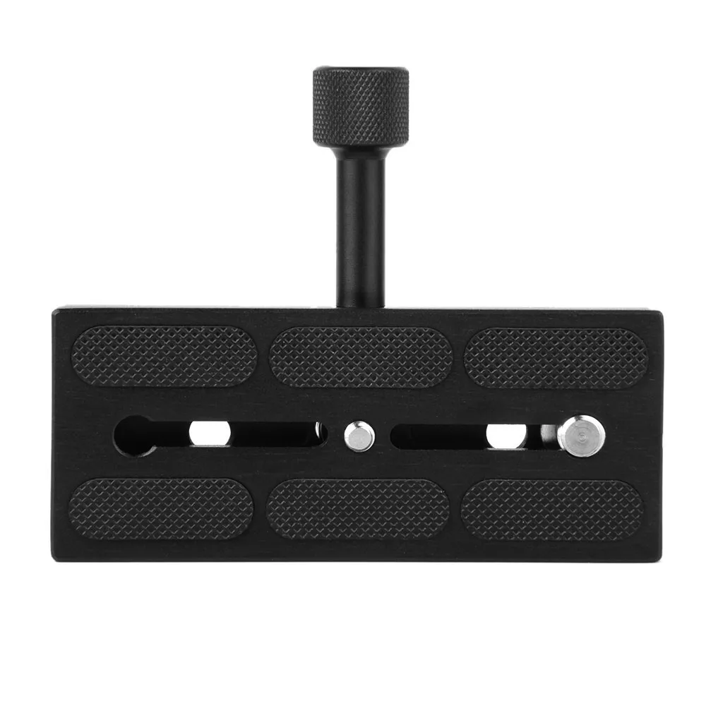 120*50 مللي متر المشبك محول ل DSLR حامل كاميرا ترايبود سريعة الإصدار لوحة جبل برغي محول مع فقاعة مستوى K120