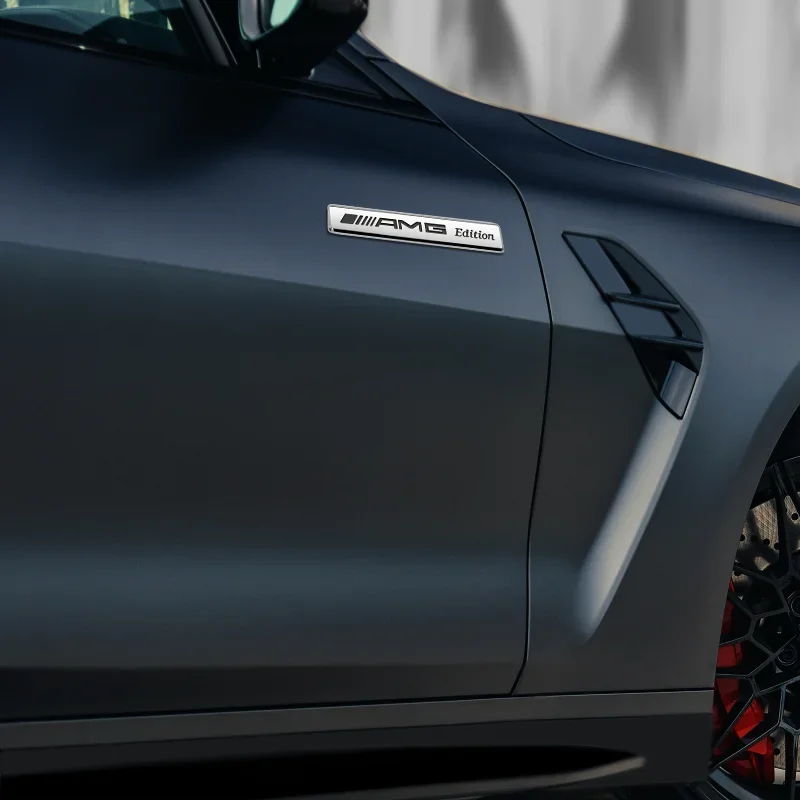 سيارة الخلفي الجذع الحاجز الجانب شعار شارة ملصق اكسسوارات لمرسيدس بنز Amg W203 W204 W205 W211 W463 W210 W212 W213 W218