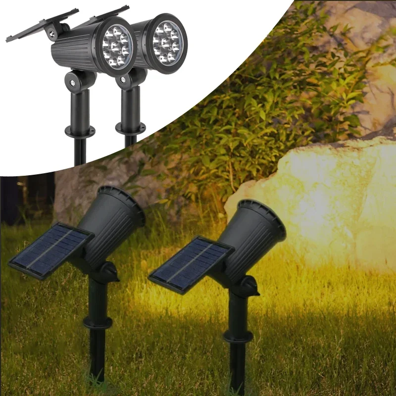 9 Led Solar Spot Li… - image