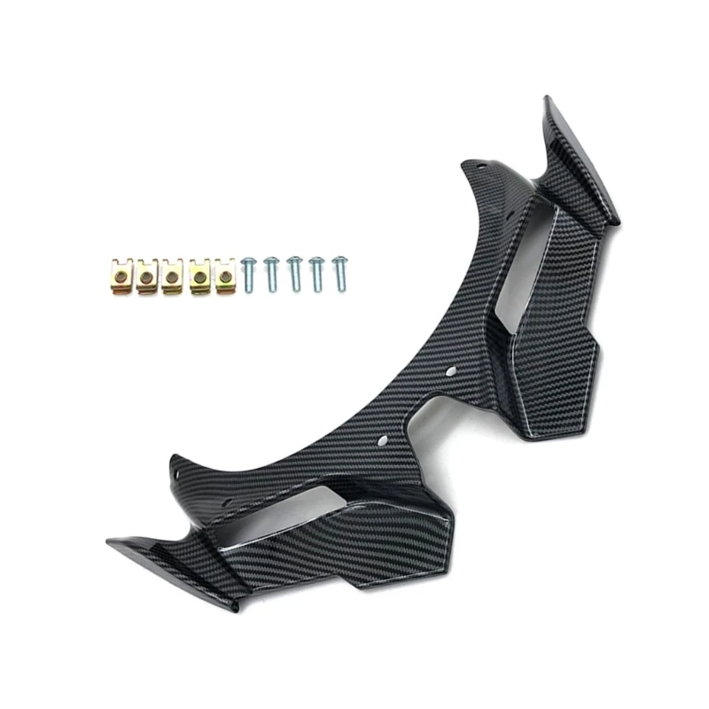 هيكل السيارة غطاء الجناح الديناميكي الهوائي الأنيق للدراجة النارية قطع غيار الدراجة النارية الأمامية لـ ZX4R دروبشيب #3