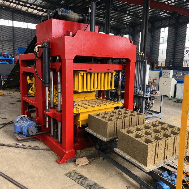 Portable Diesel Brick Making Machine 16hp Semi Automatic Hollow Block Maker 360pcs/h Concrete Brick Machine For Sale