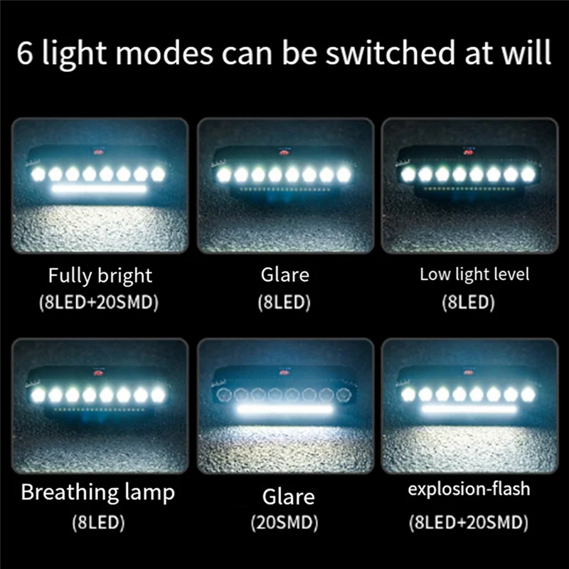 

【Supernew】Bicycle Light MTB Bike Light Aluminum Alloy Bicycle Light Waterproof Cycling Light Flashlight Bike Horn Bicycle Light