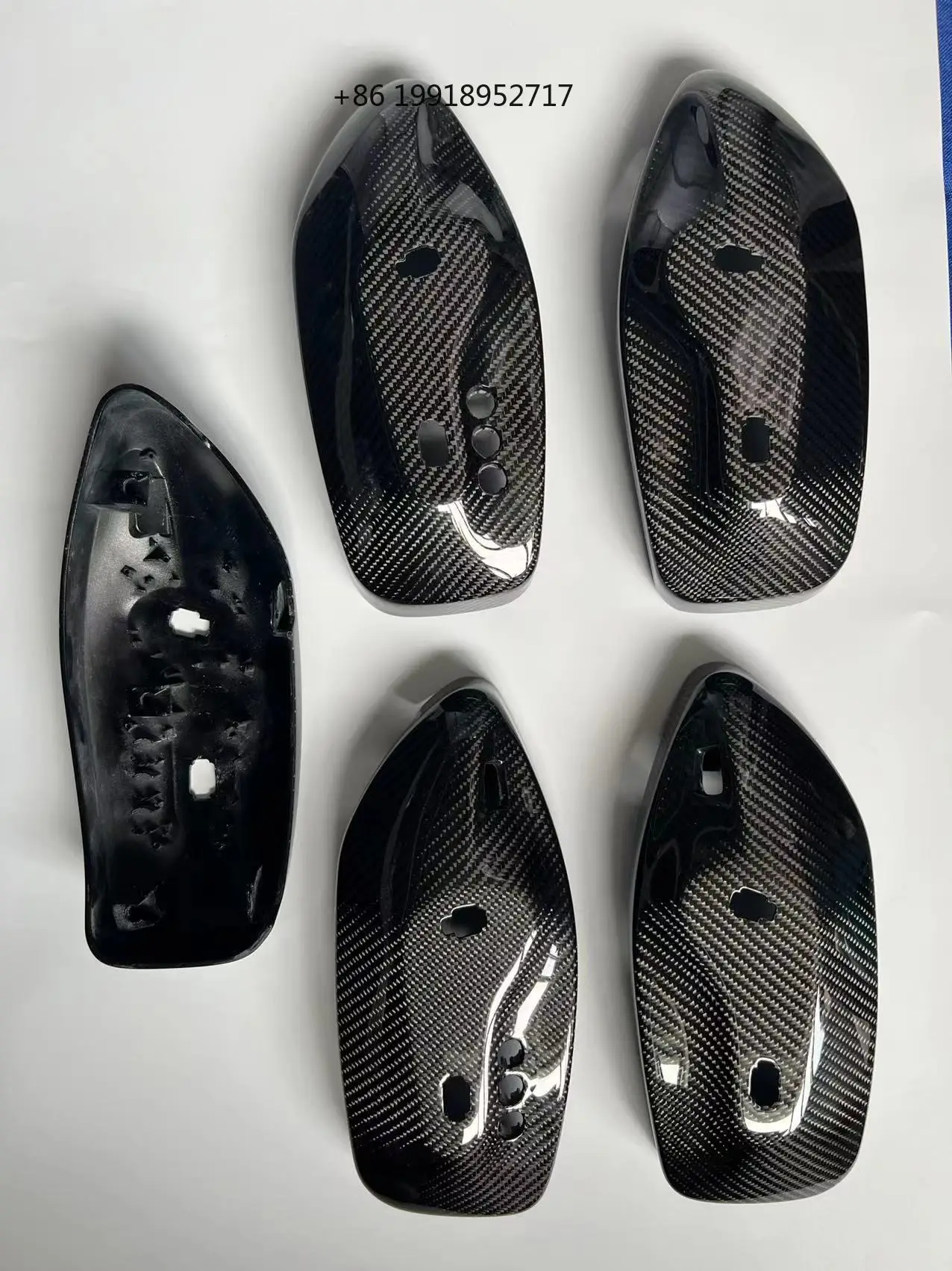 Masera M145 GranTurismo GranCabrio MC Stradale GTS Tuning Modified Carbon Fiber Seat Switches Seat Button Trims JJ292