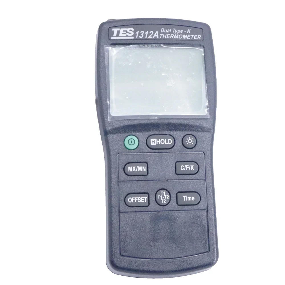 

2026 TES-1312A Digital Dual Type K Thermometer Dual Channel Thermometer Temperature Meter