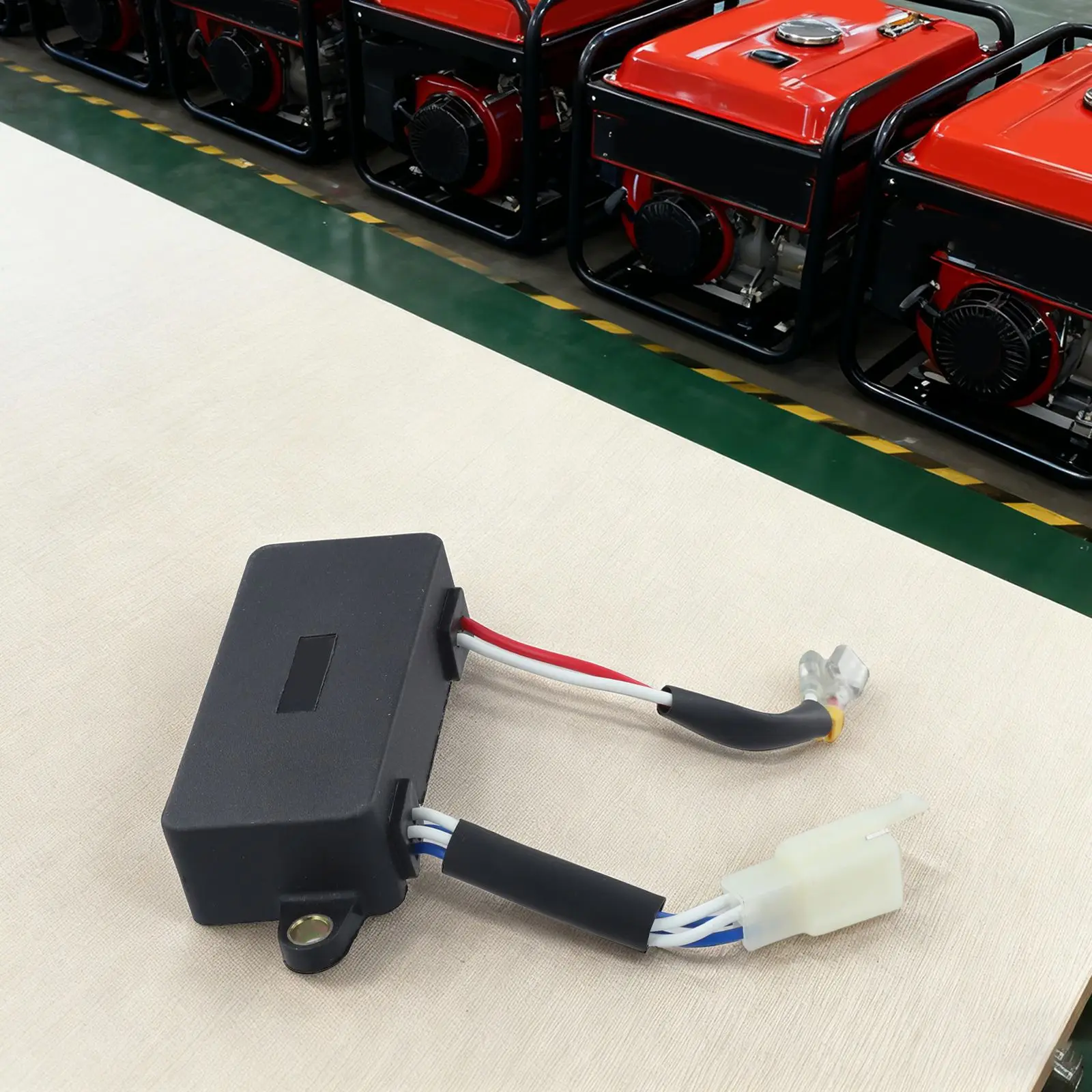 Stable Voltage and Performance Generator Voltage Regulator 23kW AVR Single Phase Stabiliser Compatible with 168F/170F
