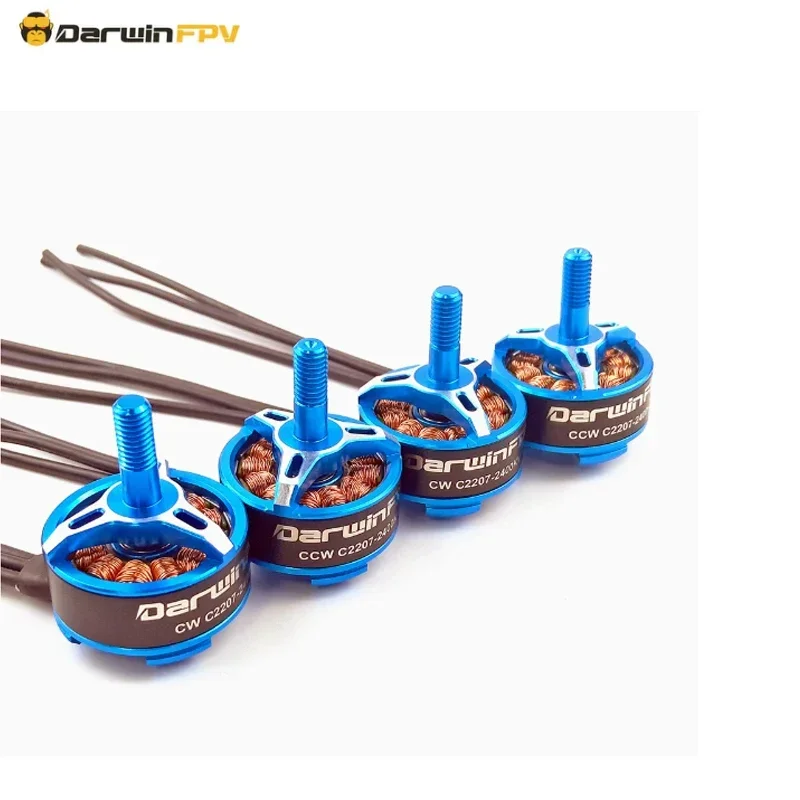 Silnik bezszczotkowy DarwinFPV 2207 2400KV CW/CCW do FPV RC Racing Multirotor Akcesoria DIY