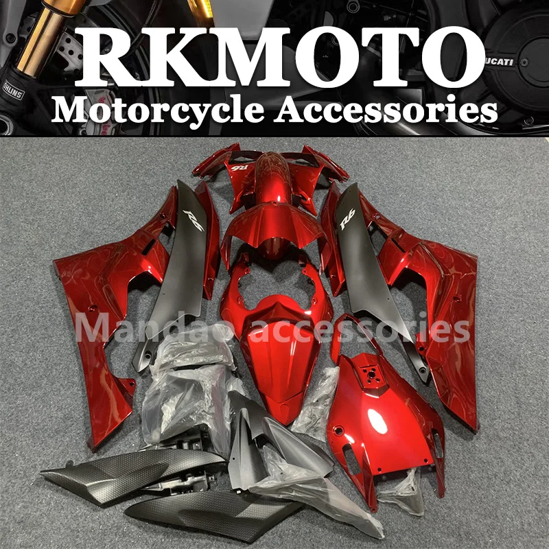 NEW ABS Motorcycle Injection mold full Fairing Kit fit For YZF R6 2006 2007 YFZ-R6 06 07 Bodywork fairings kits set red