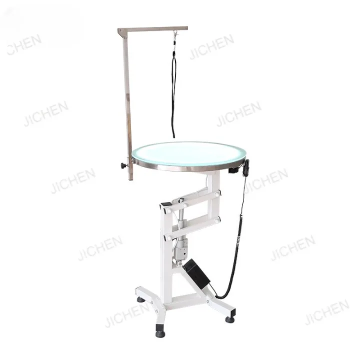 

Premium Pet Grooming Desk Pet Grooming Salon Round Table Pet Grooming Supplies with Light Emitting Diode