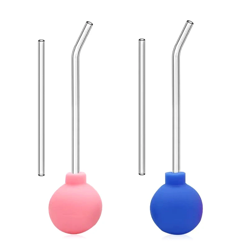 Strumento di rimozione della pietra del Tonsil strumento di rimozione dello stile manuale strumento per la pulizia della bocca cera per le orecchie Tonsil Stone Suction Ball detergente manuale per lo stile