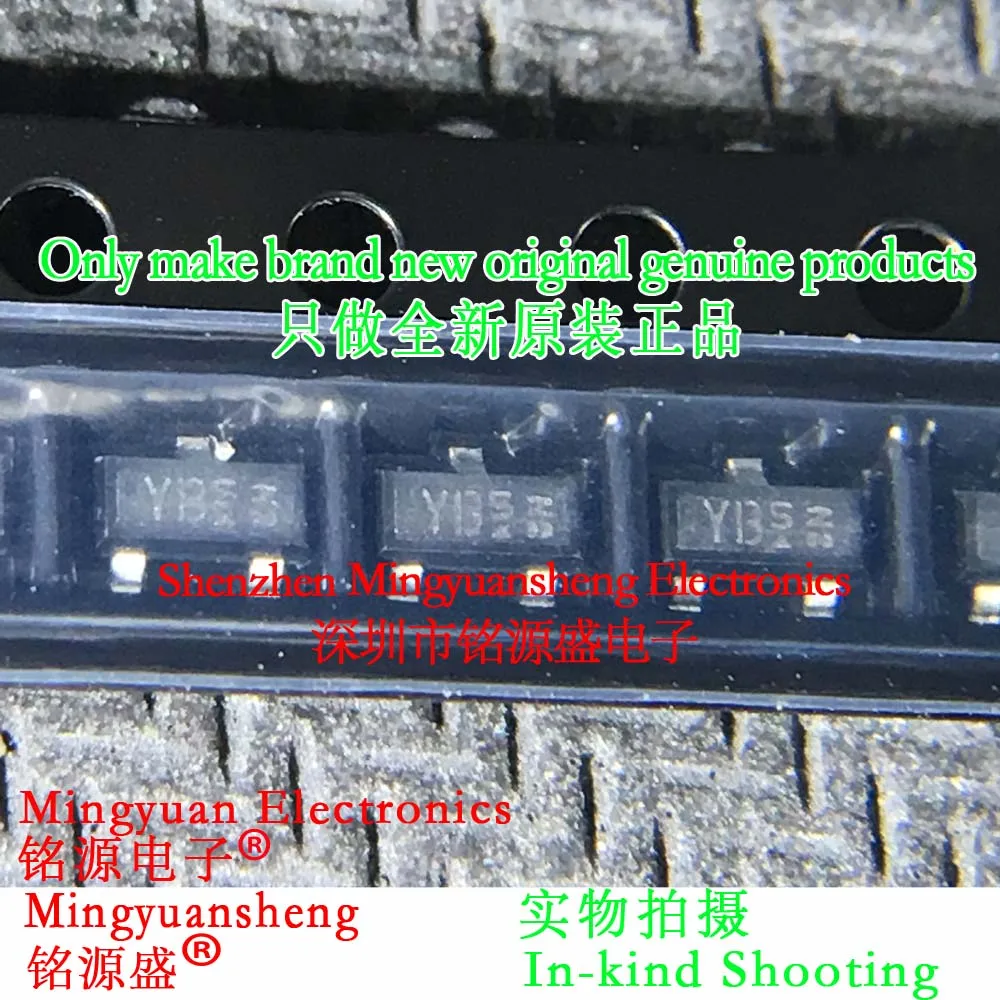 

Mingyuan Sheng Brand New Original Genuine Bss84P H6327 Bss84Ph6327 60V Silk Screen Printing Text Code Ybs Package Sot23-3 P-Channel Field Effect Transistor Ic Chip 1-100Pcs