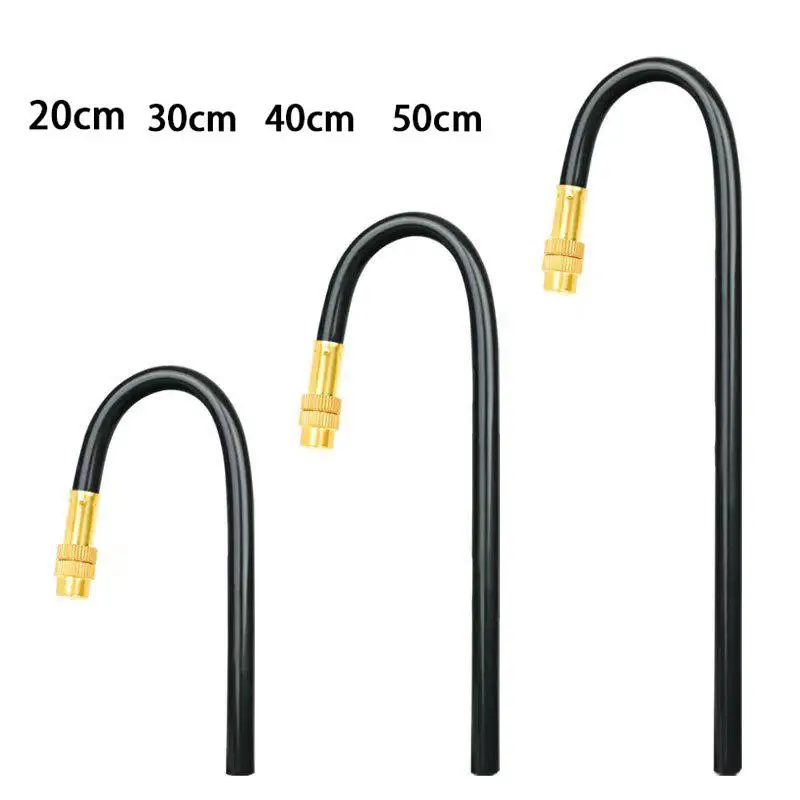 5PCS 360° Rotatable Brass Misting Nozzles (20/30CM) – Quick Connect for Garden Irrigation