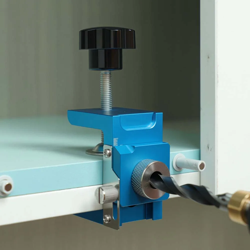 

Зажим для установки двери шкафа, вертикальный зажим, регулируемый локатор, деревообрабатывающий зажим со скрытыми отверстиями и шиповым кулачком