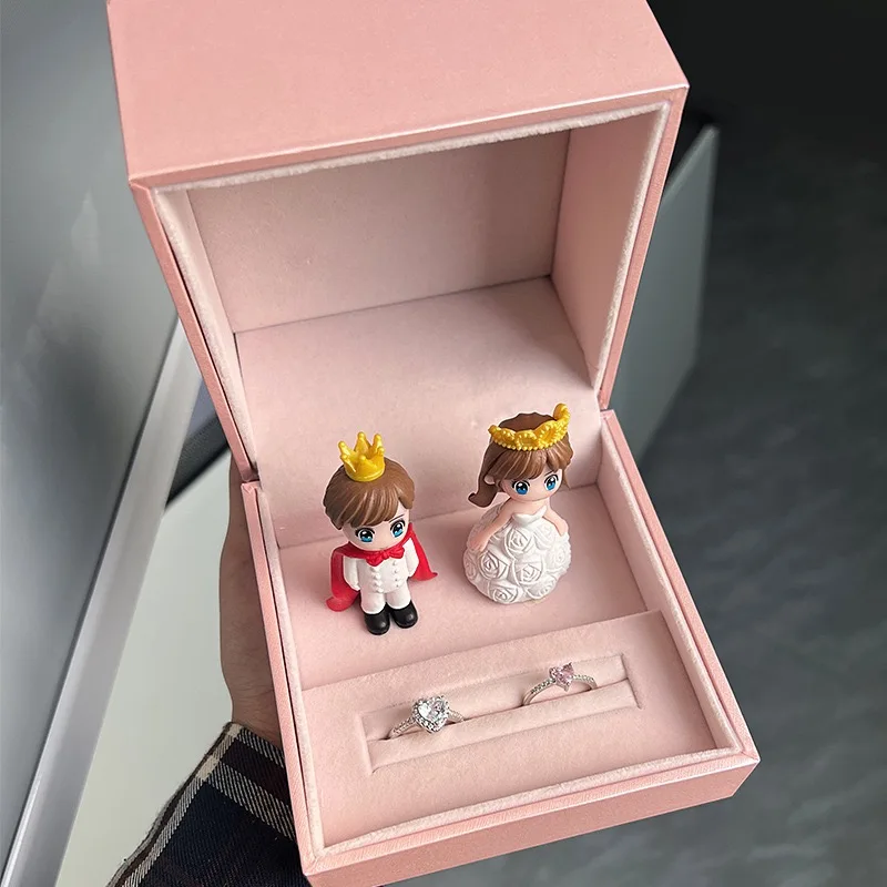 

Элегантная подарочная коробка для украшений на День святого Валентина и годовщину свадьбы – Изысканный футляр для романтических подарков