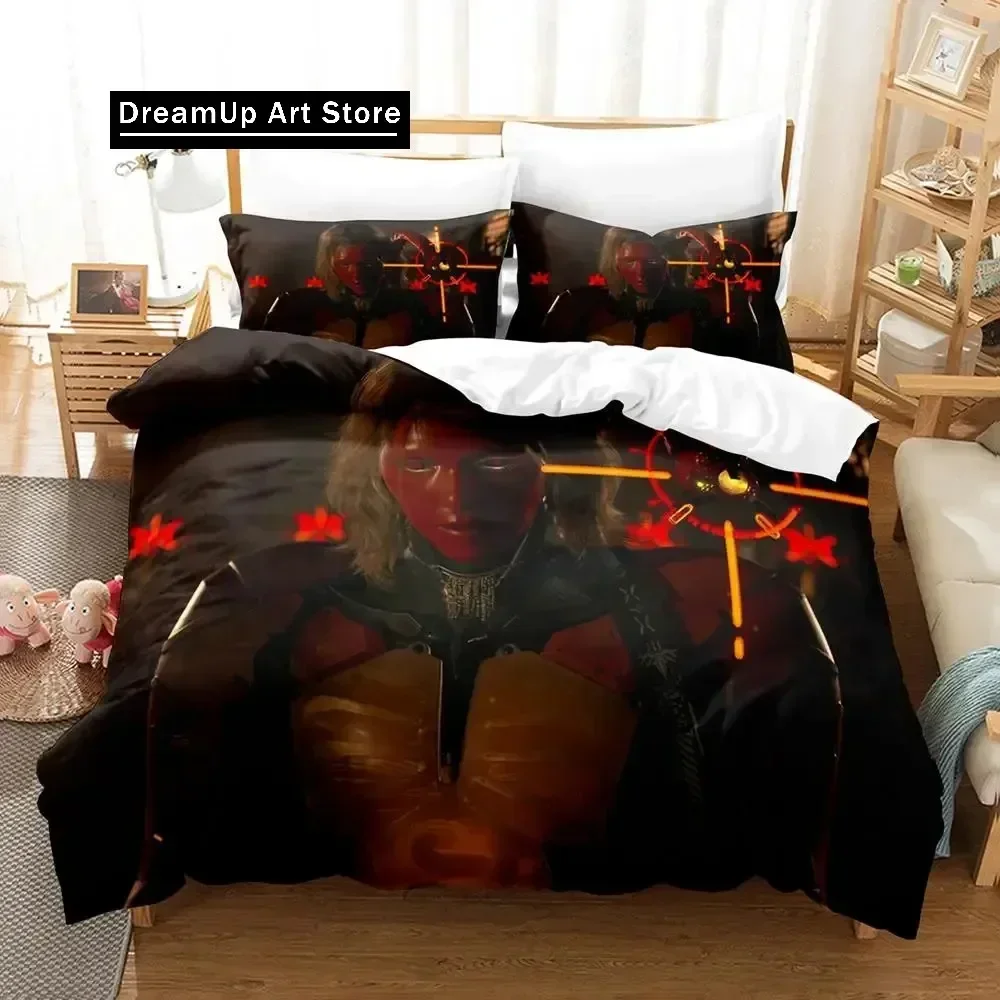 3d Death Stranding Bedding Set Single Twin Full Queen King Size Bed Set Aldult Kid Bedroom Duvetcover Sets Anime parure de lit
