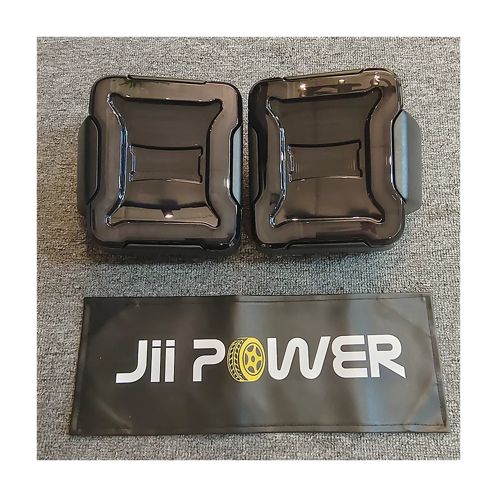 

JP16 8 Inch Turn Running Brake Led Tail Light Rear Back Light with Black Housing Smoked Lens for Wrangler JL