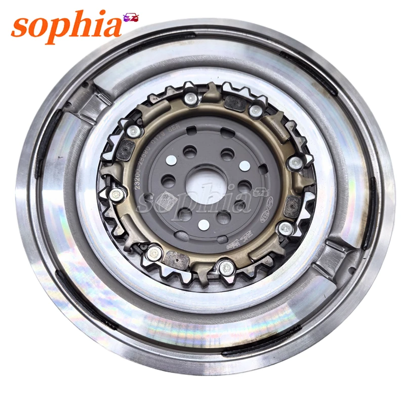 New D7UF1 D7GF1 Auto Transmission Clutch Flywheel 23200-2A405 For Hyundai Kia 1.7T 1401 QDZ 7 Speed