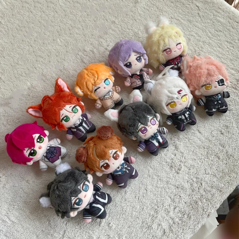 Diabolik amantes sakamaki reiji 10cm boneca de algodão sakamakisyuuunu boneca de pelúcia casal pingente decoração chaveiro brinquedos bonitos presentes