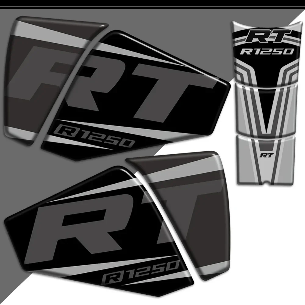 R1250 Fit BMW R1250RT R 1250 RT Tank Pad Stickers Trunk Luggage Case Emblem Decal Protector Fairing Fender