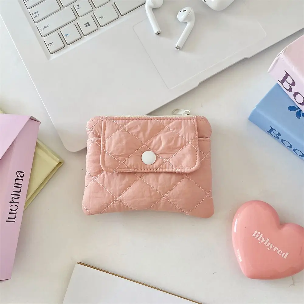 الحلو متعددة الوظائف البسيطة قماش محفظة نسائية للعملات المعدنية مجوهرات التعبئة حقيبة حامل البطاقة حقيبة أحمر الشفاه الصغيرة لون الحلوى لطيف المحفظة في الهواء الطلق