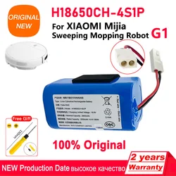 100% Originele Vervangende Batterij H18650CH-4S1P Voor XIAOMI XIOMI MIJIA Mi Robot Vacuüm-Mop Essentiële G1 MJSTG1 SKV4136GL 2600mAh