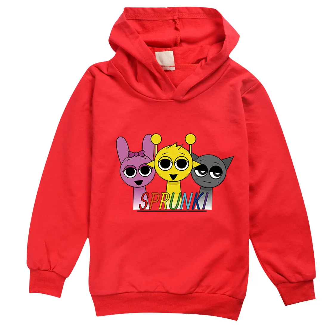 Horror Spiel Sprunki Hoodie Kinder Incredibox Kleidung Teenager Jungen Mit Kapuze Sweatshirts Kinder Weiche Kleidung Mädchen Cartoon Mäntel