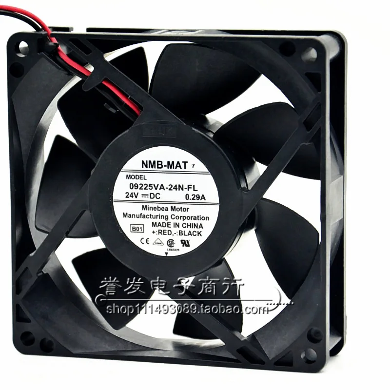 NUOVO ORIGINALE 09225VA-24N-FL 24V 0.29A 9025 90x90x25mm VENTOLA DI RAFFREDDAMENTO RADIATORE