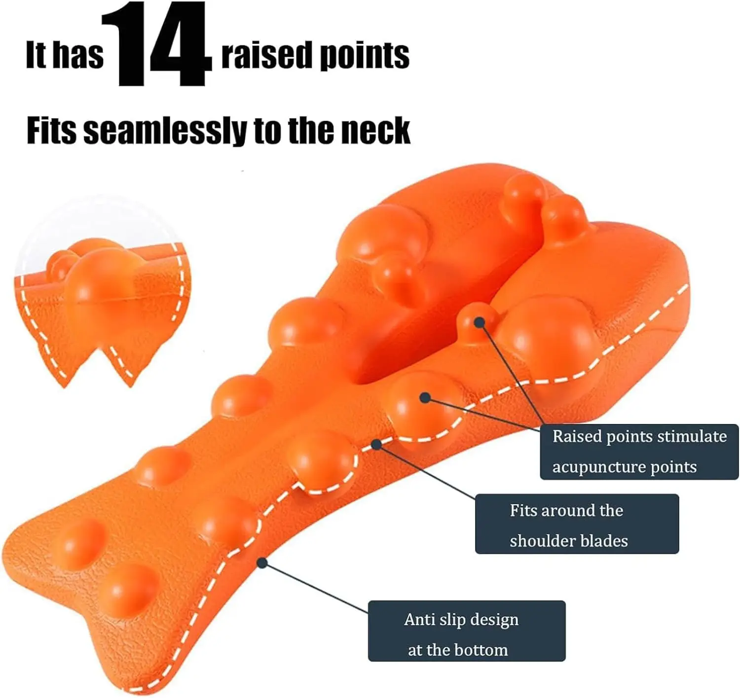 Relieflylab Trapezius Stretcher, Reliefly Lab Neck, Therapoint Trapezius Stretcher, Trapezius Trigger Point Massager Tool