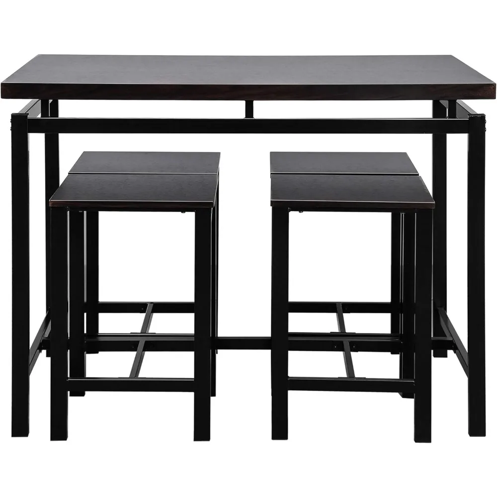 طقم طعام مكون من 5 قطع، طاولة عالية للبار، المطبخ، زاوية الإفطار، غرفة الطعام، غرفة المعيشة تجمعات غير رسمية