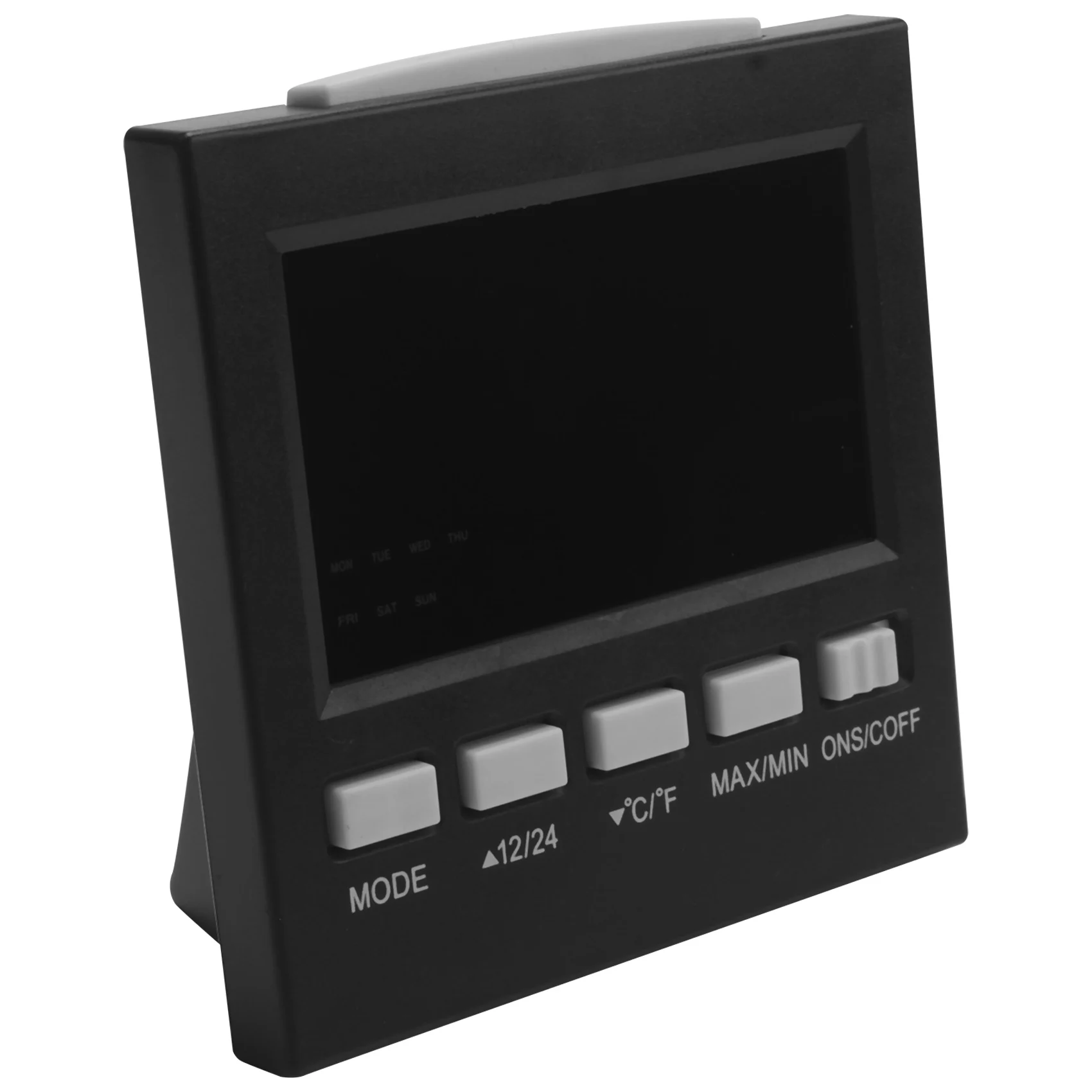 ABGN ЖК-цифровой гигрометр, термометр, измеритель температуры и влажности, комнатные часы