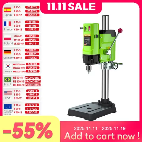Mini Bench Drill 1-16mm Variable Speed Allsome