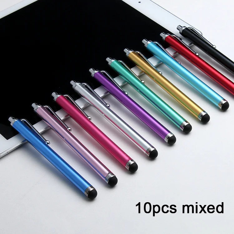 10pcs Universal Capacitive Stylus Tablet Screen Touch Pen for