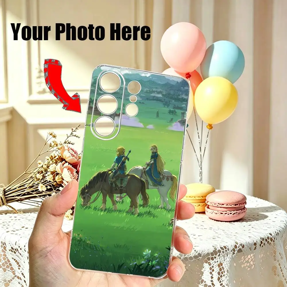 The L-Legend of Z-Zelda Game   Phone Case Transparent Silicone Soft For Samsung S25,S24,S21,S22,S23,S30,Ultra,S20,Plus,Fe