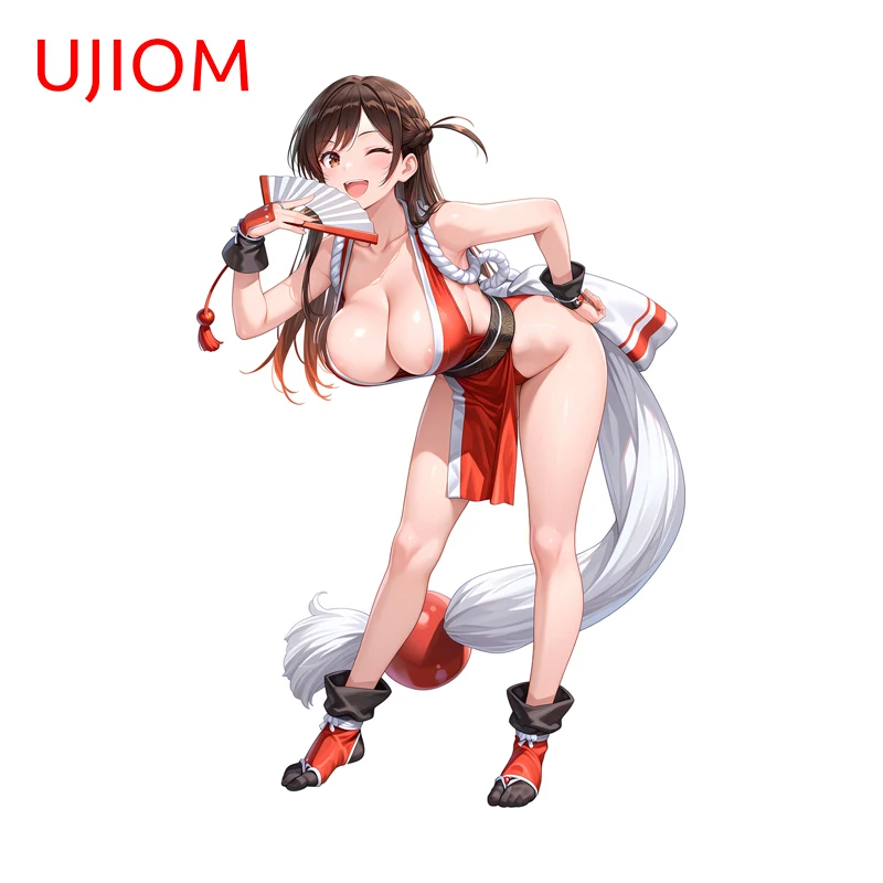 UJIOM Chizuru Mizuhara مغر Waifu كبير الثدي الجدار ملصق فني حيوي جذاب ملصق مناسب لديكور خزانة الملابس #1