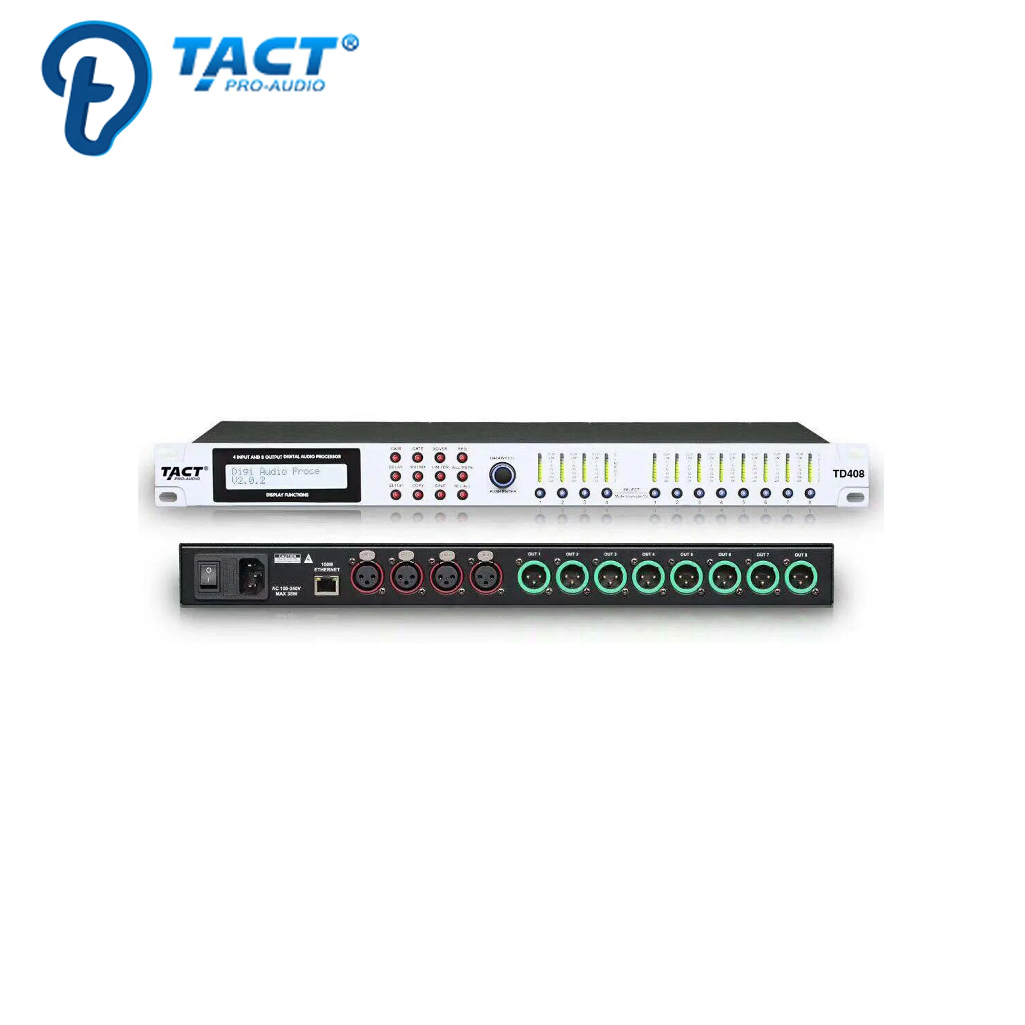 

Новый профессиональный аудиоцифровой аудио процессор DSP