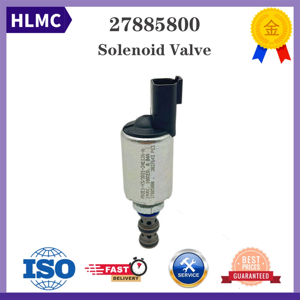 Hydraulic Construction Machinery Parts 24V Solenoid Valve PD2E1-Y32D21-24E13A 27885800 1244719 1244719