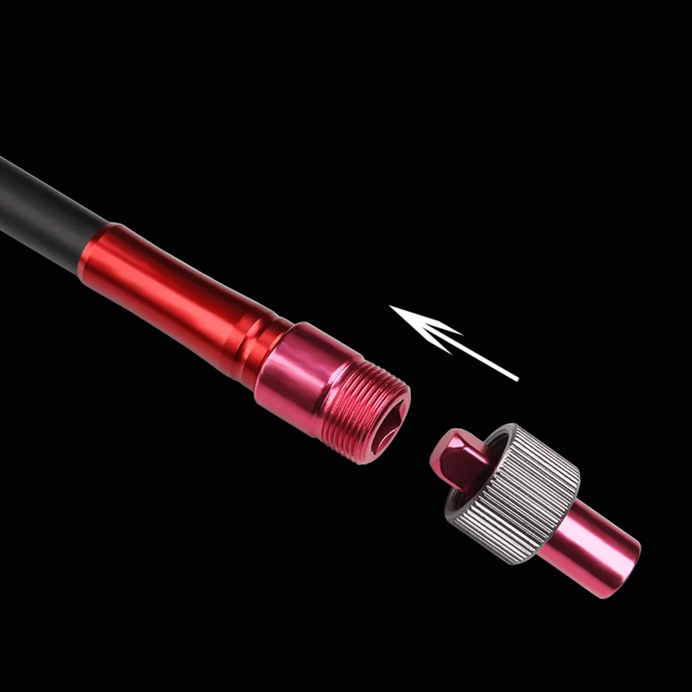 

Quick Release Fishing Net Connector Adapter 8mm Screw Joint Anti Rotating Design Portable Tool For Fishermen Compatible