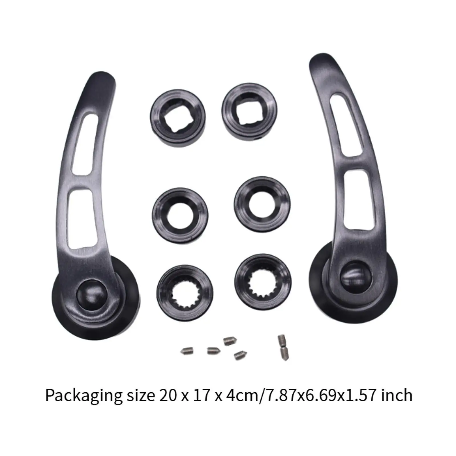 Billet Aluminium 4 1/4 Zoll Türgriff-Set, einfach zu installieren, ersetzt Hot Rod Kustom für Mopar, Chrysler, Ford, Chevy