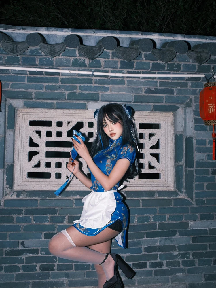 Nowy chiński strój Sle Dr loween Cisas Cosplay orm Soft Girl Maid Skirt ort do noszenia na co dzień