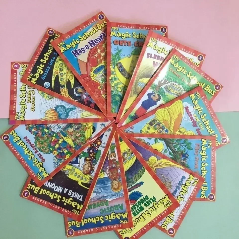 The Magic School Bus for Children, Cleaning Science, Rerouround Kids Reading Story, PleSet, New Toys, Hot, 23