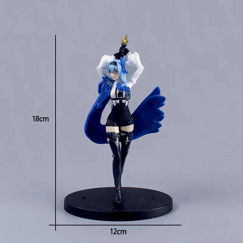 Figura de Ação Genshin Impact PVC, Menina Anime, Klee Paimon, Estatueta Hu Tao, Modelo Toy, Presente Boneca, 18cm, Hu Tao, Bonito