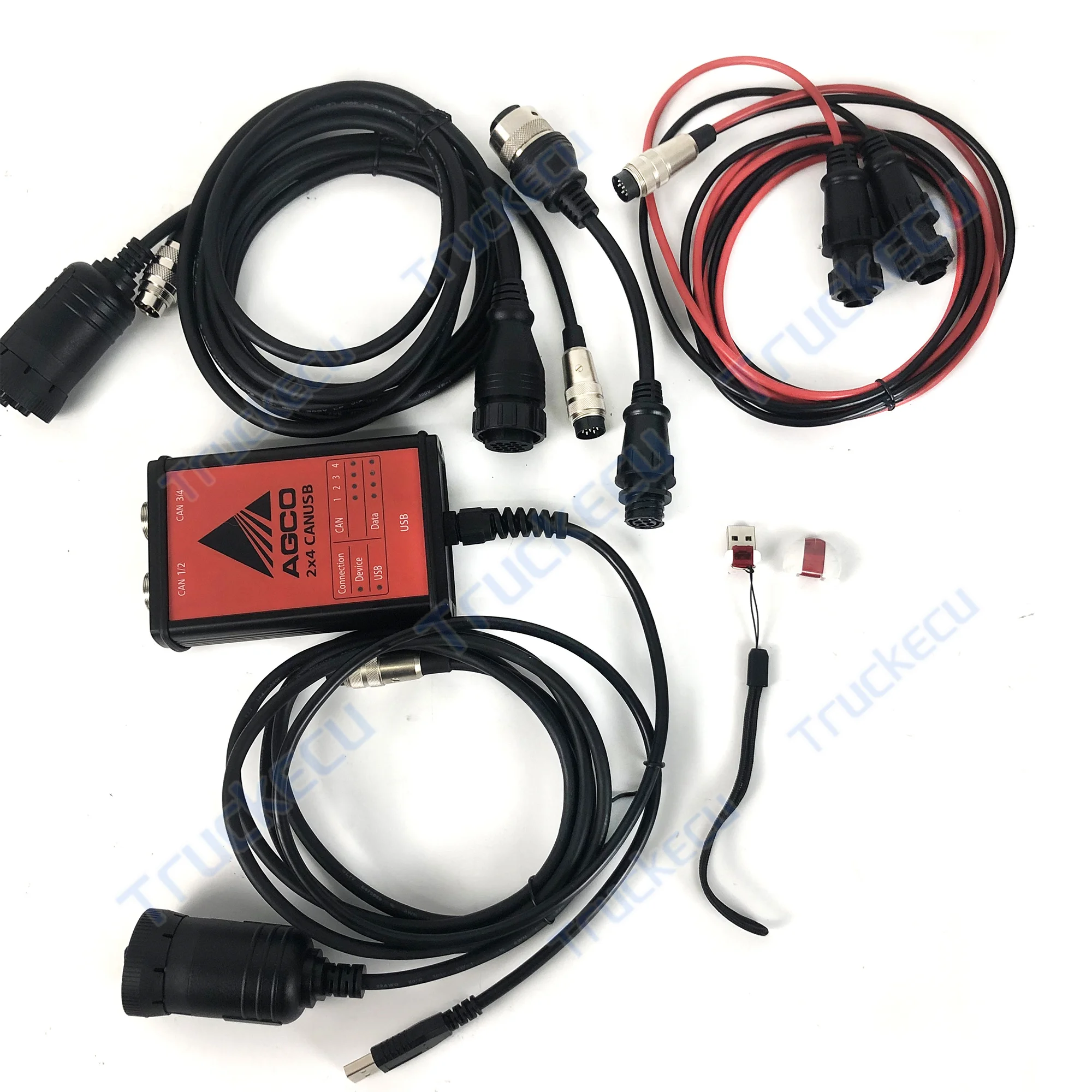 

Truck Diagnosis CANUSB AGCO DIAGNOSTIC Tool for agricultural machinery AGCO Electronic Diagnostic Tool EDT +key dongle